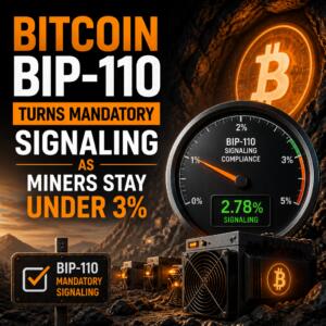 Bitcoin BIP-110 Turns Mandatory Signaling as Miners Stay Under 3% Bitcoin Bip-110 Turns Mandatory Signaling As Miners Stay Under 3%