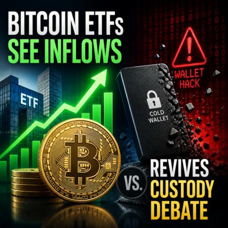 Bitcoin Etfs See Inflows As Cold-Wallet Hack Revives Custody Debate