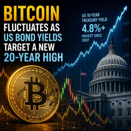 Bitcoin Fluctuates As Us Bond Yields Target A New 20-Year High