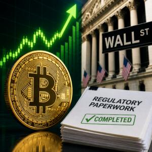 Bitcoin Rallies as Wall Street Completes Key Regulatory Paperwork Bitcoin Rallies As Wall Street Completes Key Regulatory Paperwork