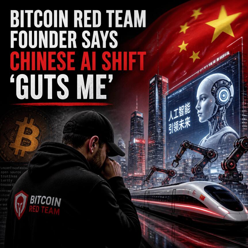 Bitcoin Red Team Founder Says Chinese AI Shift ‘Guts Me’ Bitcoin Red Team Founder Says Chinese Ai Shift ‘guts Me’