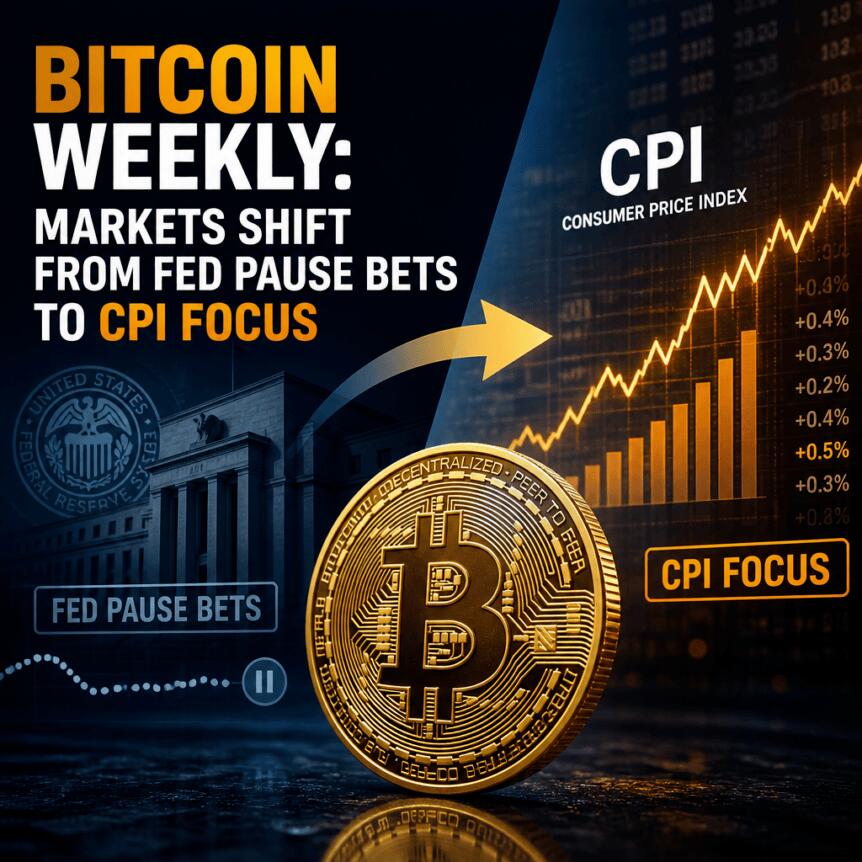 Bitcoin Weekly: Markets Shift From Fed Pause Bets to CPI Focus Bitcoin Weekly: Markets Shift From Fed Pause Bets To Cpi Focus