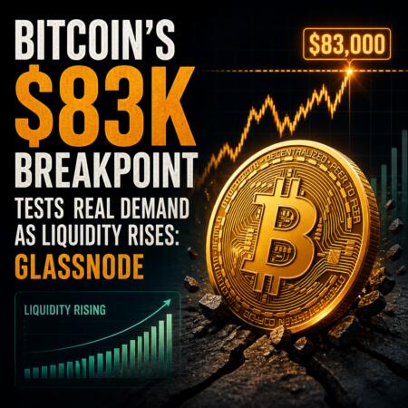 Bitcoin’s $83k Breakpoint Tests Real Demand As Liquidity Rises: Glassnode