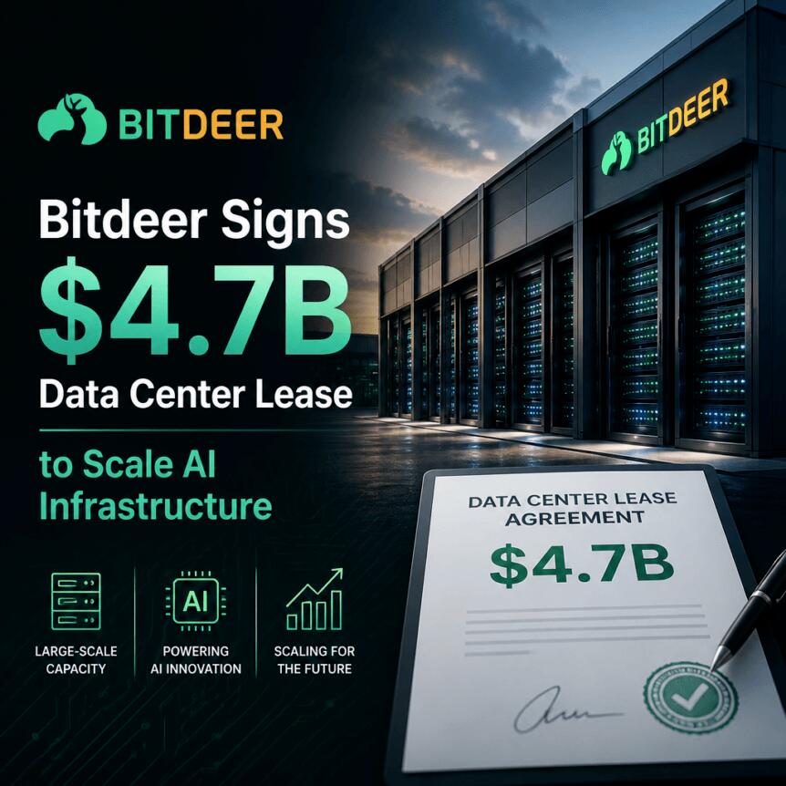 Bitdeer Signs $4.7B Data Center Lease to Scale AI Infrastructure Bitdeer Signs $4.7b Data Center Lease To Scale Ai Infrastructure