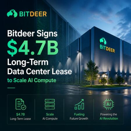 Bitdeer Signs $4.7b Long-Term Data Center Lease To Scale Ai Compute