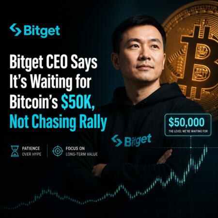 Bitget CEO Says It’s Waiting for Bitcoin’s $50K, Not Chasing Rally Bitget Ceo Says It’s Waiting For Bitcoin’s $50k, Not Chasing Rally