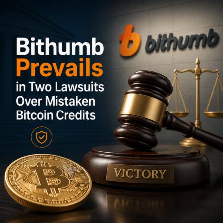 Bithumb Prevails In Two Lawsuits Over Mistaken Bitcoin Credits