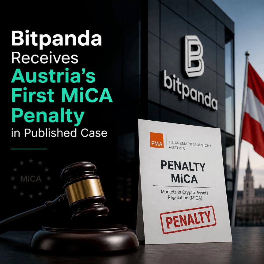 Bitpanda Receives Austria’s First MiCA Penalty in Published Case Bitpanda Receives Austria’s First Mica Penalty In Published Case