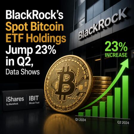 BlackRock’s Spot Bitcoin ETF Holdings Jump 23% in Q2, Data Shows Blackrock’s Spot Bitcoin Etf Holdings Jump 23% In Q2, Data Shows