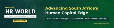 Hr World Summit South Africa 2026 Returns To Johannesburg On 16 Sep