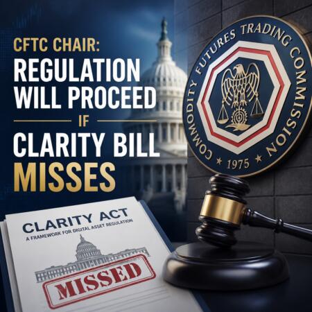 Cftc Chair: Regulation Will Proceed If Clarity Bill Misses