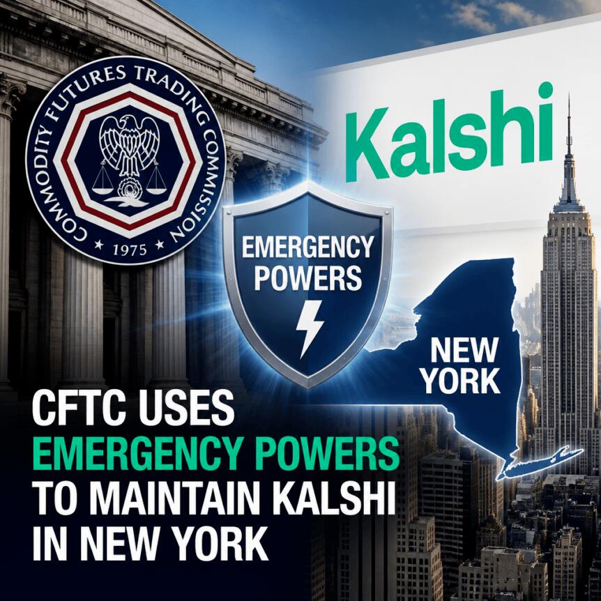 Cftc Uses Emergency Powers To Maintain Kalshi In New York