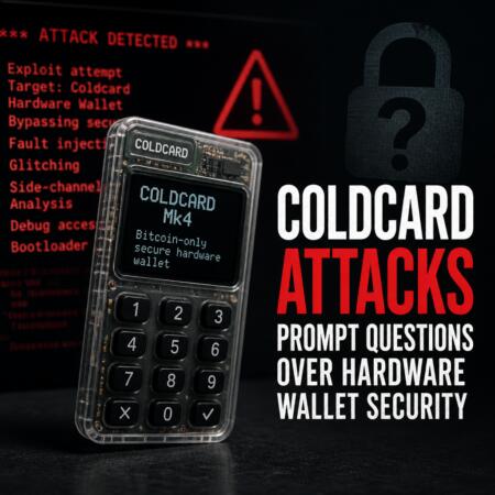 Coldcard Attacks Prompt Questions Over Hardware Wallet Security Coldcard Attacks Prompt Questions Over Hardware Wallet Security