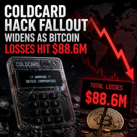 Coldcard Hack Fallout Widens As Bitcoin Losses Hit $88.6m