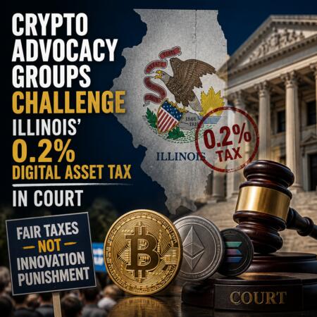 Crypto Advocacy Groups Challenge Illinois’ 0.2% Digital Asset Tax in Court Crypto Advocacy Groups Challenge Illinois’ 0.2% Digital Asset Tax In Court
