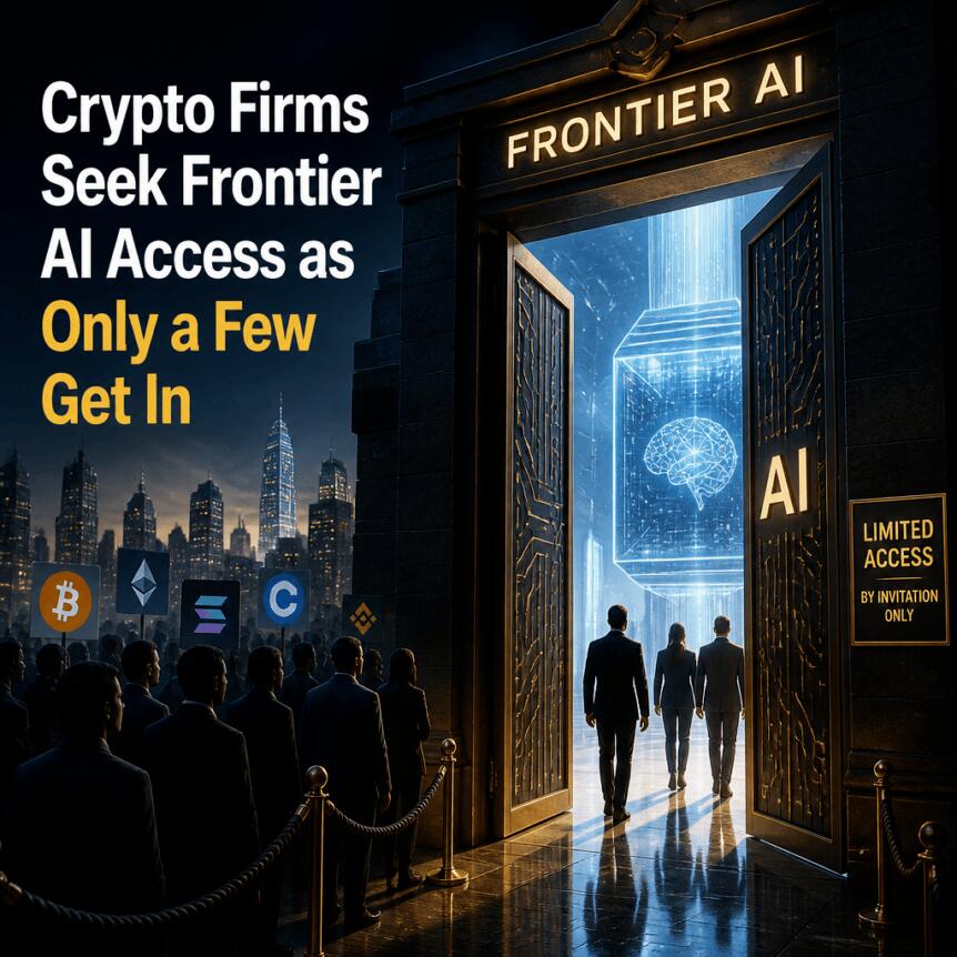 Crypto Firms Seek Frontier Ai Access As Only A Few Get In
