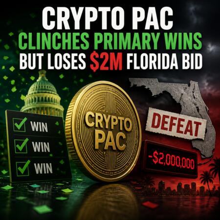Crypto PAC Clinches Primary Wins but Loses $2M Florida Bid Crypto Pac Clinches Primary Wins But Loses $2m Florida Bid
