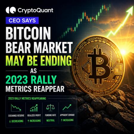 CryptoQuant CEO Says Bitcoin Bear Market May Be Ending as 2023 Rally Metrics Reappear Cryptoquant Ceo Says Bitcoin Bear Market May Be Ending As 2023 Rally Metrics Reappear