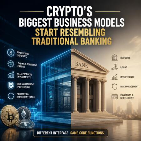 Crypto’s Biggest Business Models Start Resembling Traditional Banking Crypto’s Biggest Business Models Start Resembling Traditional Banking