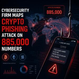 Cybersecurity Firm Maps Crypto Phishing Attack On 885,000 Numbers