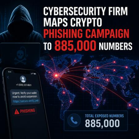 Cybersecurity Firm Maps Crypto Phishing Campaign To 885,000 Numbers