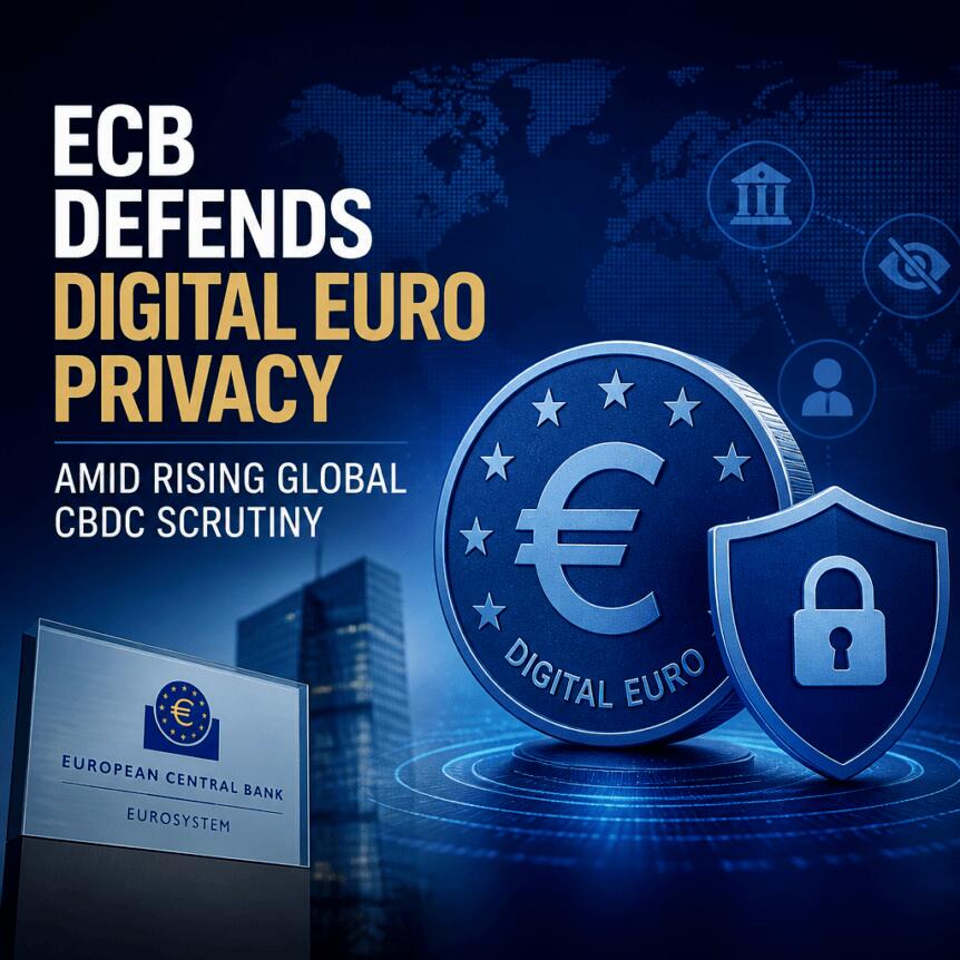 ECB Defends Digital Euro Privacy Amid Rising Global CBDC Scrutiny Ecb Defends Digital Euro Privacy Amid Rising Global Cbdc Scrutiny