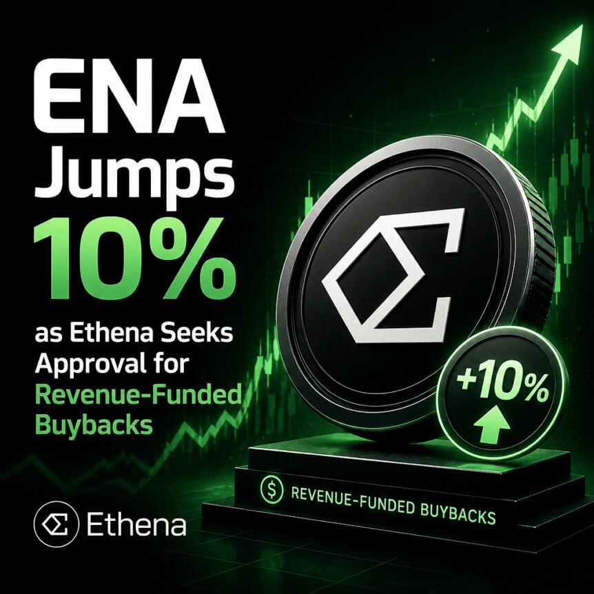 ENA Jumps 10% as Ethena Seeks Approval for Revenue-Funded Buybacks Ena Jumps 10% As Ethena Seeks Approval For Revenue-Funded Buybacks