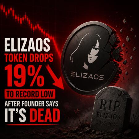 Elizaos Token Drops 19% To Record Low After Founder Says It’s Dead