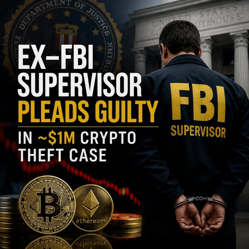 Ex-Fbi Supervisor Pleads Guilty In ~$1m Crypto Theft Case