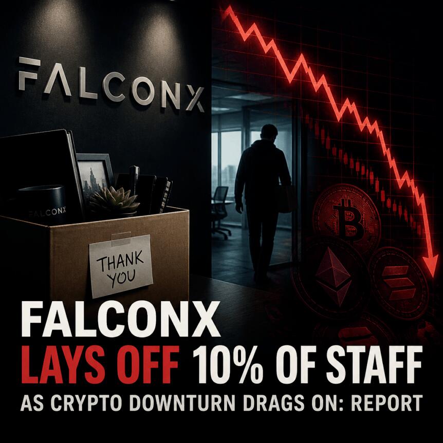 FalconX Lays Off 10% of Staff as Crypto Downturn Drags On: Report Falconx Lays Off 10% Of Staff As Crypto Downturn Drags On: Report