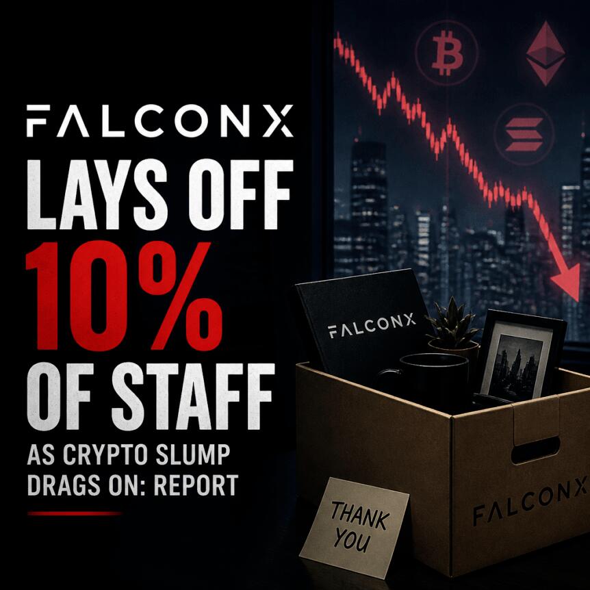 FalconX Lays Off 10% of Staff as Crypto Slump Drags On: Report Falconx Lays Off 10% Of Staff As Crypto Slump Drags On: Report