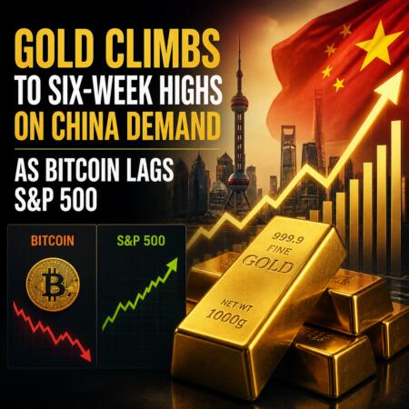 Gold Climbs to Six-Week Highs on China Demand as Bitcoin Lags S&P 500 Gold Climbs To Six-Week Highs On China Demand As Bitcoin Lags S&p 500