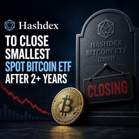 Hashdex to Close Smallest Spot Bitcoin ETF After 2+ Years Hashdex To Close Smallest Spot Bitcoin Etf After 2+ Years