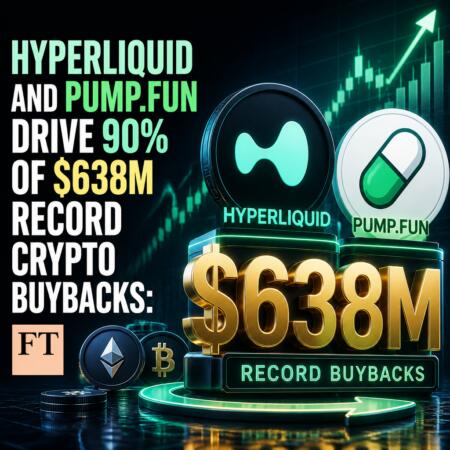 Hyperliquid And Pump.fun Drive 90% Of $638m Record Crypto Buybacks: Ft