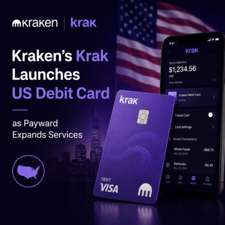 Kraken’s Krak Launches Us Debit Card As Payward Expands Services