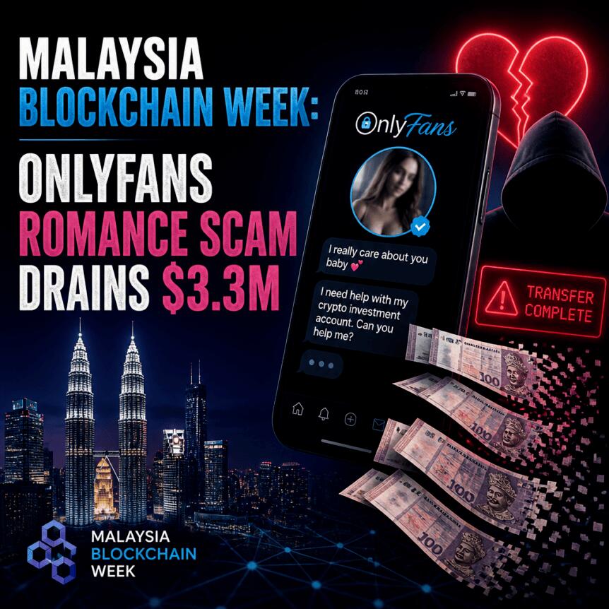 Malaysia Blockchain Week: Onlyfans Romance Scam Drains $3.3m