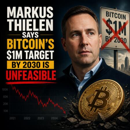 Markus Thielen Says Bitcoin’s $1M Target by 2030 Is Unfeasible Markus Thielen Says Bitcoin’s $1m Target By 2030 Is Unfeasible