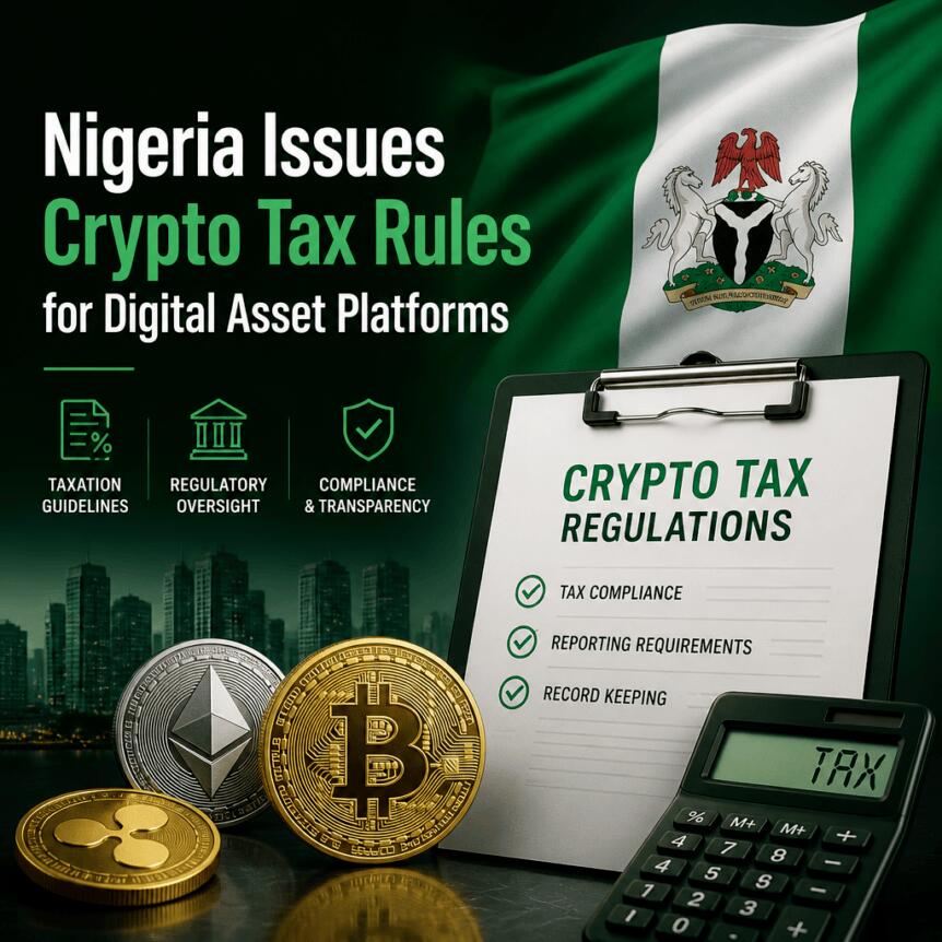 Nigeria Issues Crypto Tax Rules for Digital Asset Platforms Nigeria Issues Crypto Tax Rules For Digital Asset Platforms
