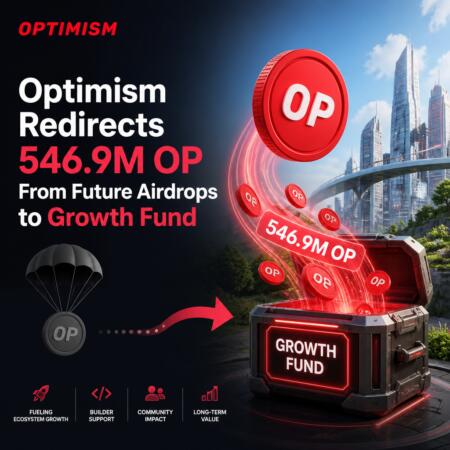 Optimism Redirects 546.9M OP From Future Airdrops to Growth Fund Optimism Redirects 546.9m Op From Future Airdrops To Growth Fund