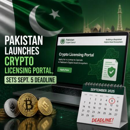 Pakistan Launches Crypto Licensing Portal, Sets Sept. 5 Deadline Pakistan Launches Crypto Licensing Portal, Sets Sept. 5 Deadline