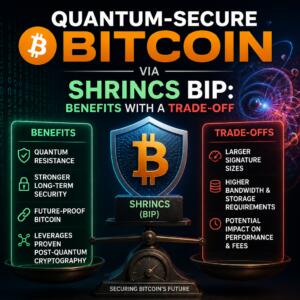 Quantum-Secure Bitcoin via SHRINCS BIP: Benefits With a Trade-Off Quantum-Secure Bitcoin Via Shrincs Bip: Benefits With A Trade-Off