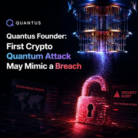 Quantus Founder: First Crypto Quantum Attack May Mimic A Breach