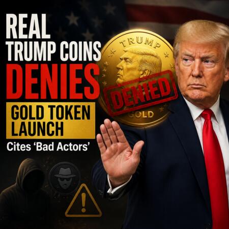 Real Trump Coins Denies Gold Token Launch, Cites ‘bad Actors’