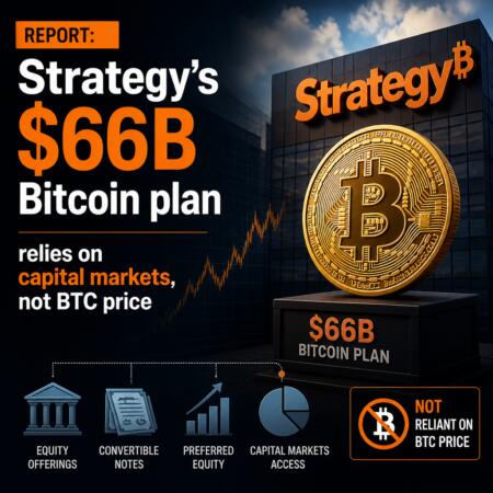 Report: Strategy’s $66B Bitcoin plan relies on capital markets, not BTC price Report: Strategy’s $66b Bitcoin Plan Relies On Capital Markets, Not Btc Price