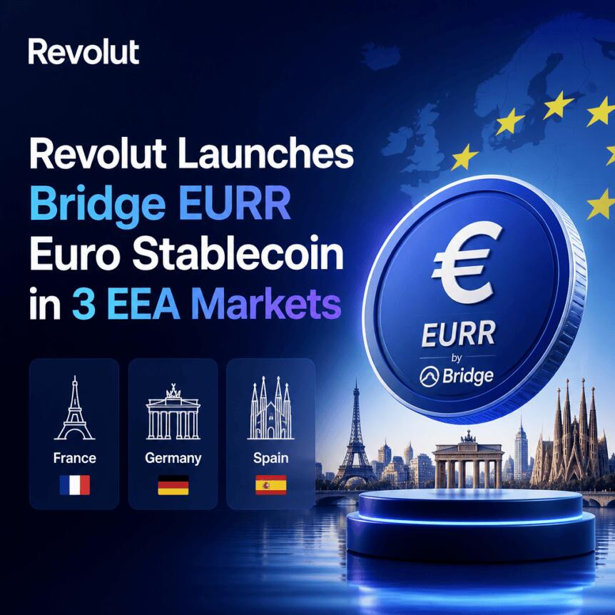 Revolut Launches Bridge Eurr Euro Stablecoin In 3 Eea Markets