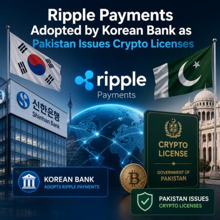 Ripple Payments Adopted by Korean Bank as Pakistan Issues Crypto Licenses Ripple Payments Adopted By Korean Bank As Pakistan Issues Crypto Licenses