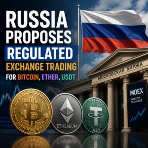 Russia Proposes Regulated Exchange Trading for Bitcoin, Ether, USDT Russia Proposes Regulated Exchange Trading For Bitcoin, Ether, Usdt