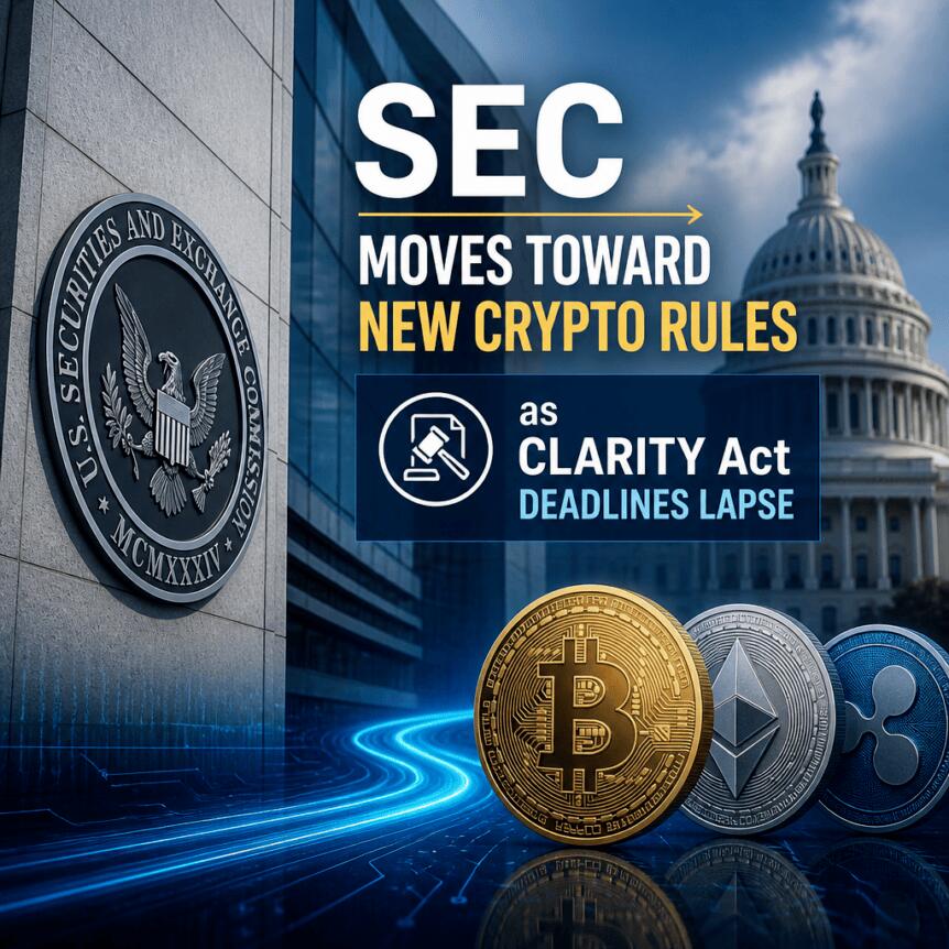 Sec Moves Toward New Crypto Rules As Clarity Act Deadlines Lapse