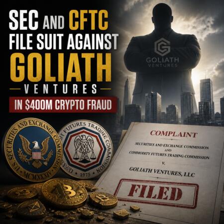 Sec And Cftc File Suit Against Goliath Ventures In $400m Crypto Fraud