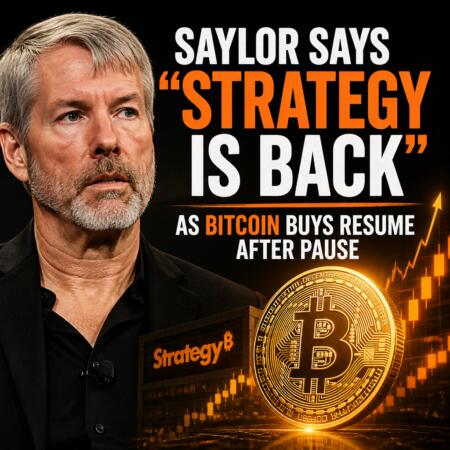 Saylor Says “strategy Is Back” As Bitcoin Buys Resume After Pause